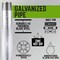 Ace Trading - Nipple STZ Industries 1/8 in. MIP each X 1/8 in. D MIP Galvanized Steel Nipple 309UP18X3 - alternate 3